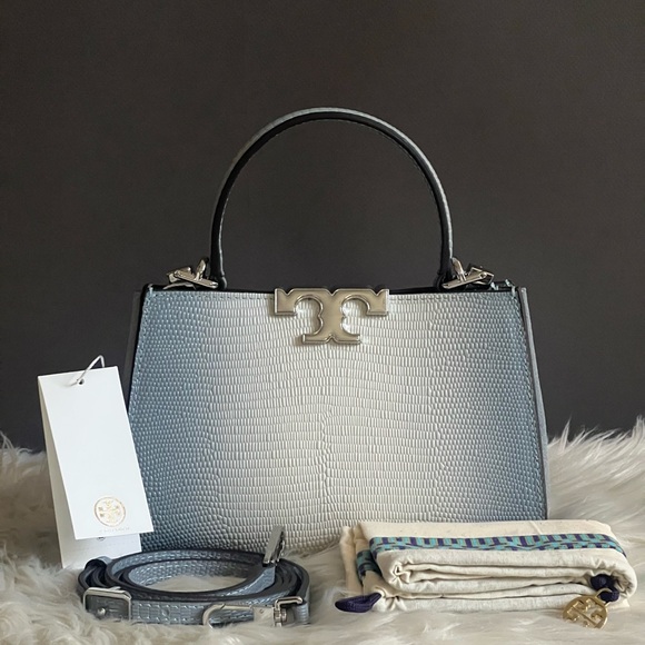 170504 - Tory Burch Eleanor Lizard Mini Satchel - Picture 12 of 15